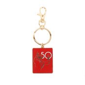 USC Trojans Dr. Bartner 50th Anniversary Block Keychain